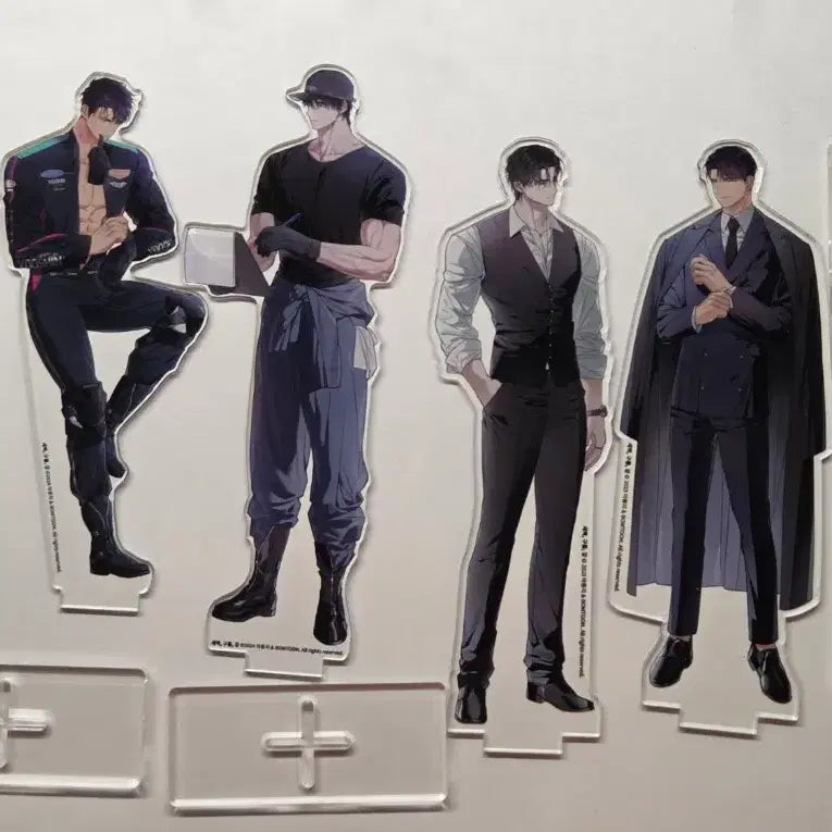 [BUNJANG] Saebyeokgu-reumgang Acrylic Stand Bundle Set / 새벽구름강 새구강 아크릴 스탠드 4종 일괄양도 판매