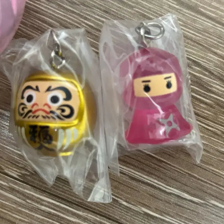 [BUNJANG] Bandai Daruma/Ninja Mejirushi Gacha Keychain / 반다이 다루마/닌자 메지루시 가챠 (미개봉)