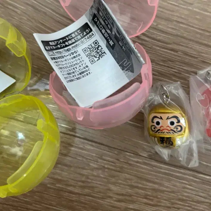 [BUNJANG] Bandai Daruma/Ninja Mejirushi Gacha Keychain / 반다이 다루마/닌자 메지루시 가챠 (미개봉)