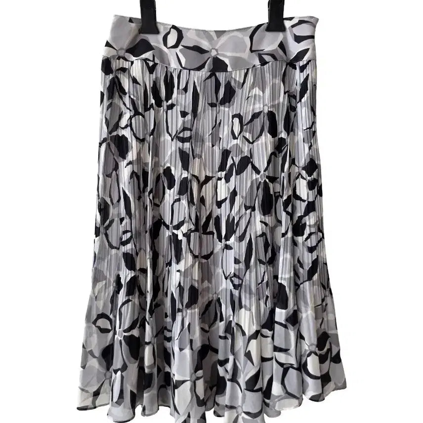 [BUNJANG] Gray Chiffon Pleated Skirt / 27/그레이 시폰 스커트