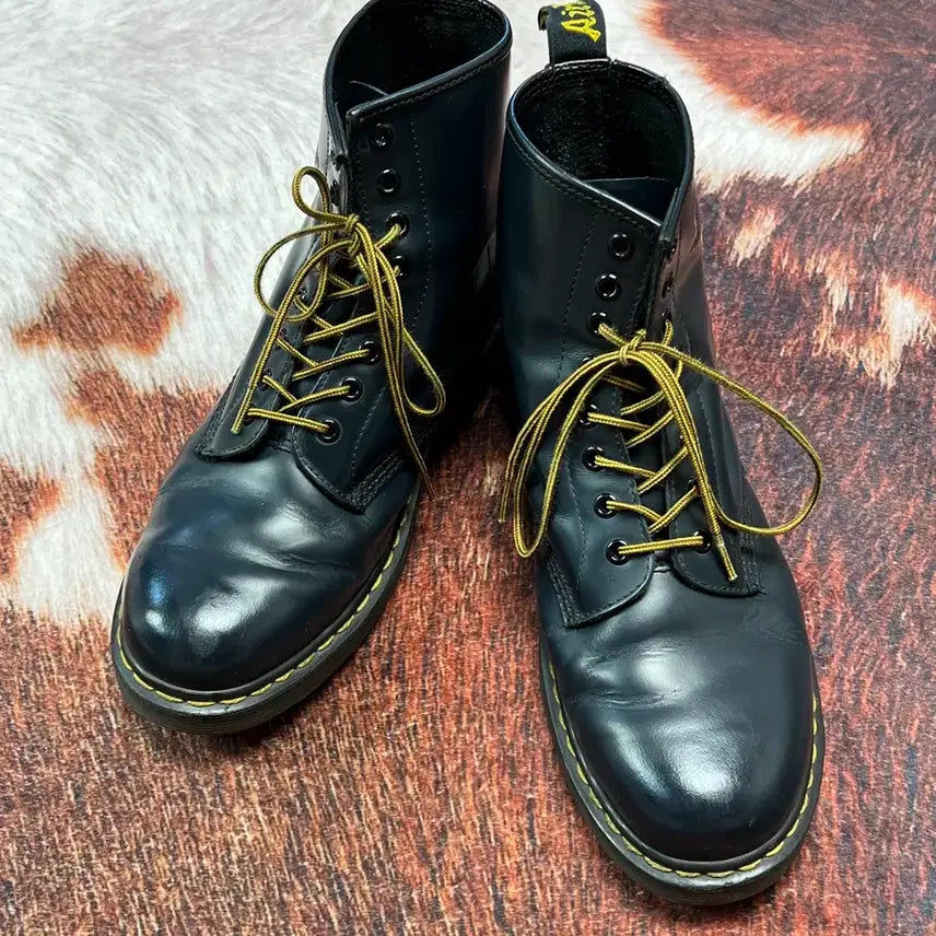 [BUNJANG] Dr. Martens 1460 8-Eye Deep Green Boots / [270] 닥터마틴 1460 8홀 딥그린 부츠