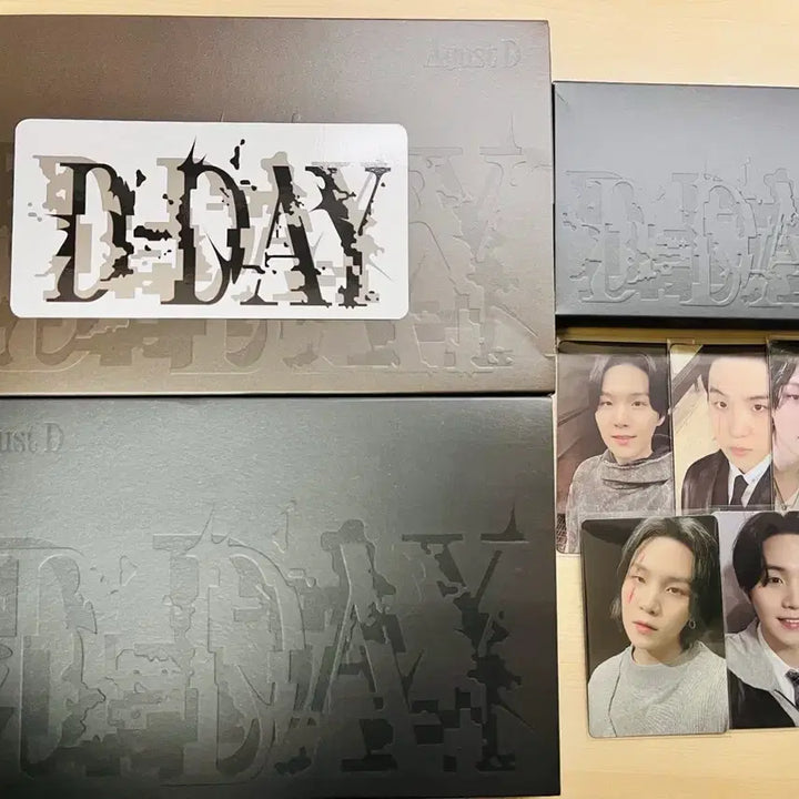 [BUNJANG] BTS SUGA Agust D D-Day Album Unsealed Bundle Set / (개봉 풀구성) 어거스트 디 디데이 앨범 방탄소년단 슈가
