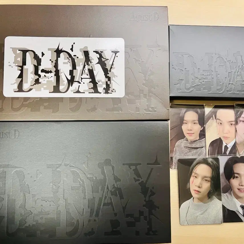 [BUNJANG] BTS SUGA Agust D D-Day Album Unsealed Bundle Set / (개봉 풀구성) 어거스트 디 디데이 앨범 방탄소년단 슈가