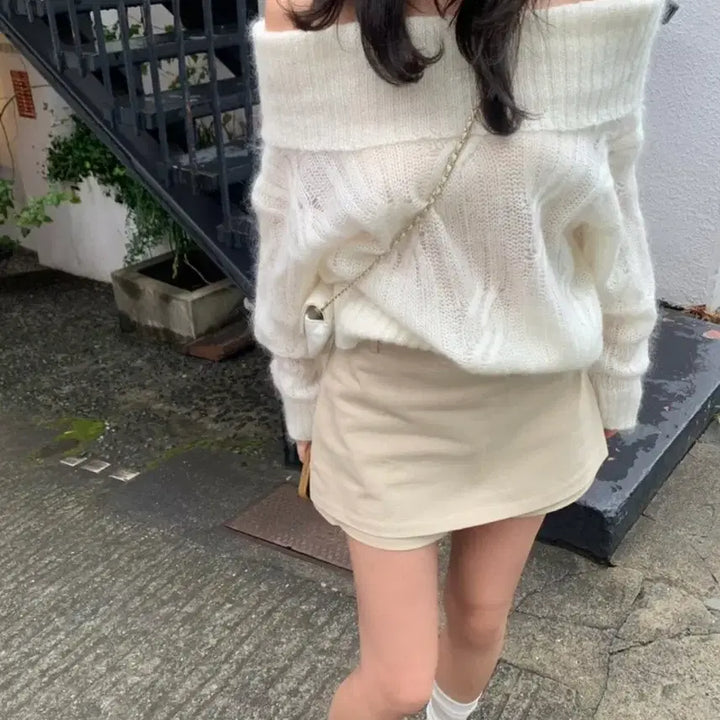 [BUNJANG] Senne Cotton Skirt Pants / 센느 cotton skirt pants