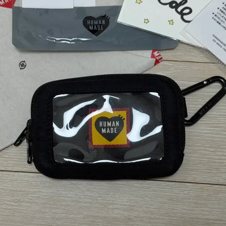 [BUNJANG] Human Made Card Holder Black / 휴먼메이드 카드지갑 블랙