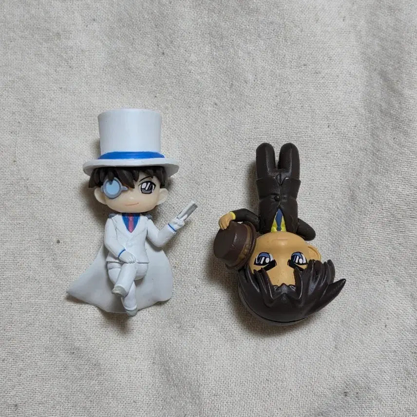 [BUNJANG] Puchitto Deforme Mini Figure Gacha - Kaito Kid &amp; Heiji Hattori Bundle Set / 푸칫토 데포르메 미니 피규어 가챠 괴도키드 핫토리 헤이지 일괄