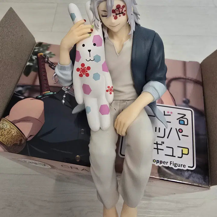 [BUNJANG] Demon Slayer Tengen Uzui Craftholic Noodle Stopper Figure / 귀멸의 칼날 귀칼 우즈이 텐겐 크래프트홀릭 피규어 단순전시품