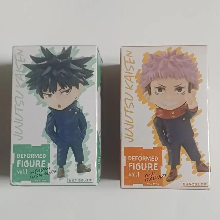 [BUNJANG] Jujutsu Kaisen Deformed Figure Set (2 Types) / 주술회전 데포르메 피규어 2종