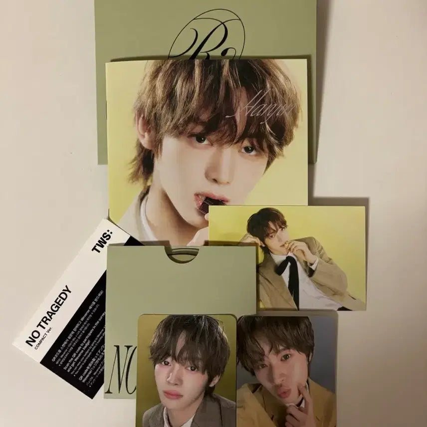 [BUNJANG] TWS NO TRAGEDY Compact Version Bundle Set (Jin Collection) / 투어스 컴팩트 한진 버전 세트 포카 경민 NO TRAGEDY