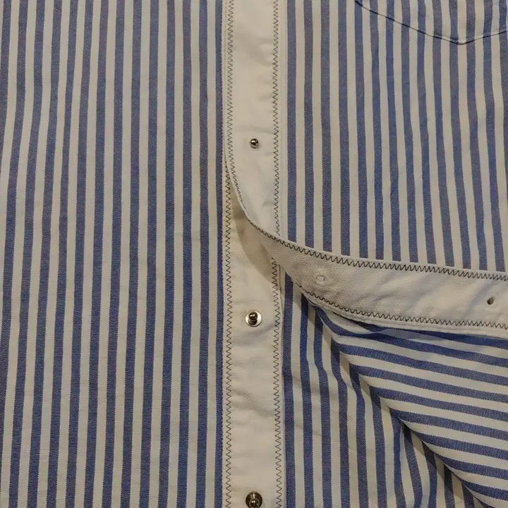 [BUNJANG] Japanese Handmade Stud Button Shirt - Large / 스터드 버튼 / 일본 핸드메이드 와이셔츠 / 라지 L