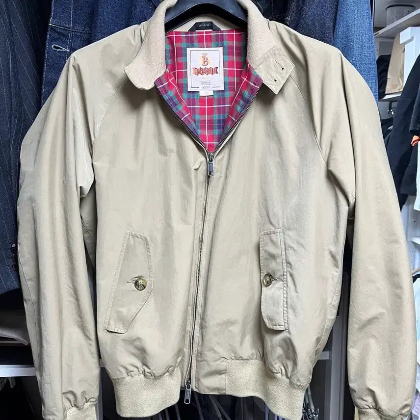 [BUNJANG] Baracuta G9 Harrington Jacket Beige Size 42 / 바라쿠타 G9 탄 42 사이즈