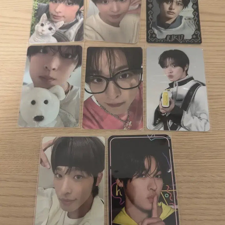 [BUNJANG] NCT WISH Riku Photocard Bundle Set / nctwish 리쿠 포카 일괄양도