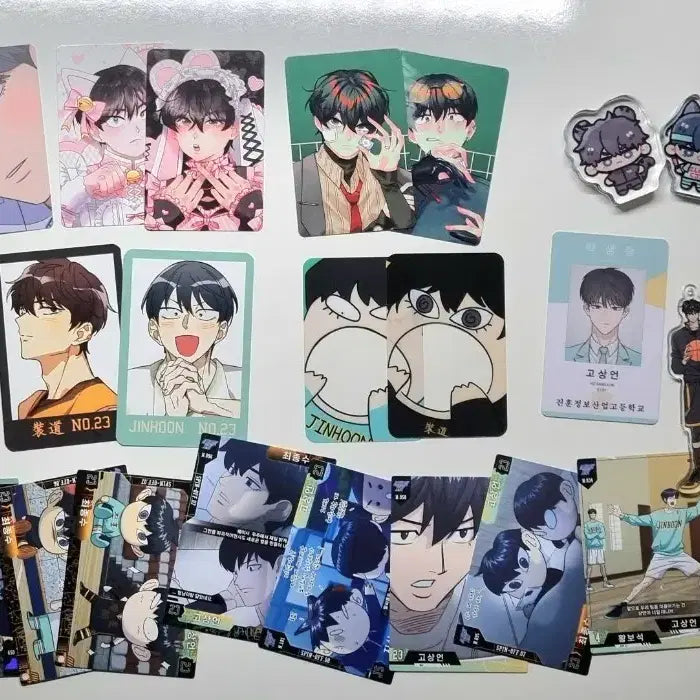 [BUNJANG] Garbage Time Go Sang-eon Bundle Set Acrylic Stand / 가비지타임 고상언 언쫑 굿즈 일괄