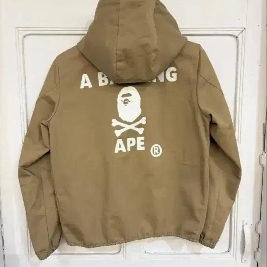 [BUNJANG] BAPE Cotton Two-Way Zip Hooded Jacket Size S / 베이프 자켓