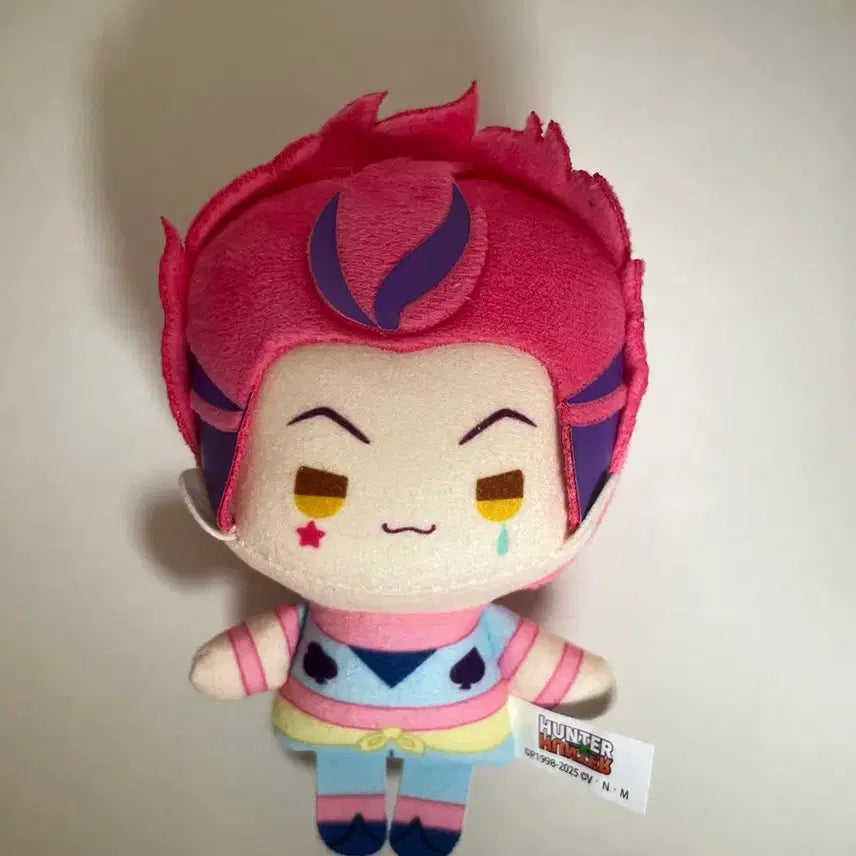 [BUNJANG] Hunter x Hunter Hisoka Plush Doll / 헌터헌터 히소카 눌셋 누이