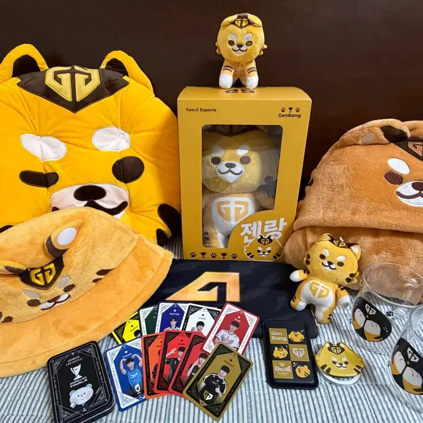 [BUNJANG] Gen.G Langhee Mascot Bundle Set / Gen.G 젠지 젠랑이 굿즈세트 일괄판매
