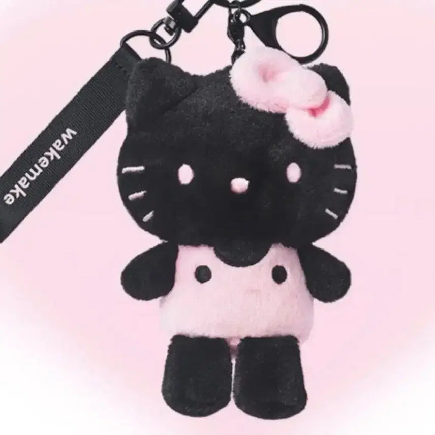 [BUNJANG] WakeMake Hello Kitty Plush Keychain (Sealed) / 미개봉) 웨이크메이크 키티 인형 키링