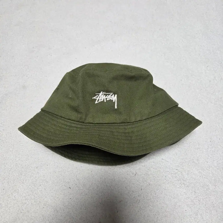 [BUNJANG] Stussy Bucket Hat Khaki / 스투시 버킷햇 카키