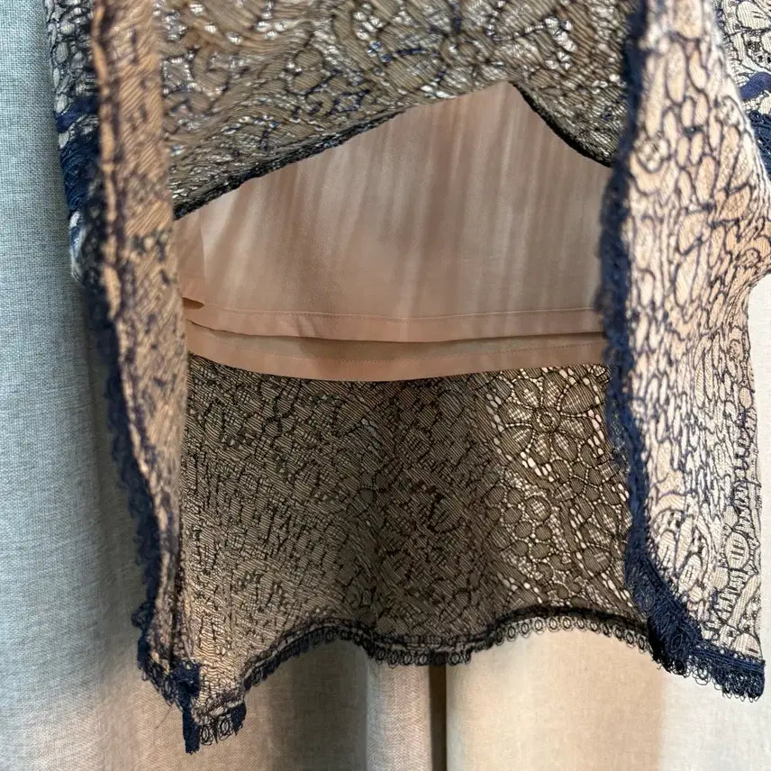 [BUNJANG] It Misha Lace Pattern Mermaid Skirt Size 64 / [64] 잇미샤 레이스 패턴 머메이드 스커트