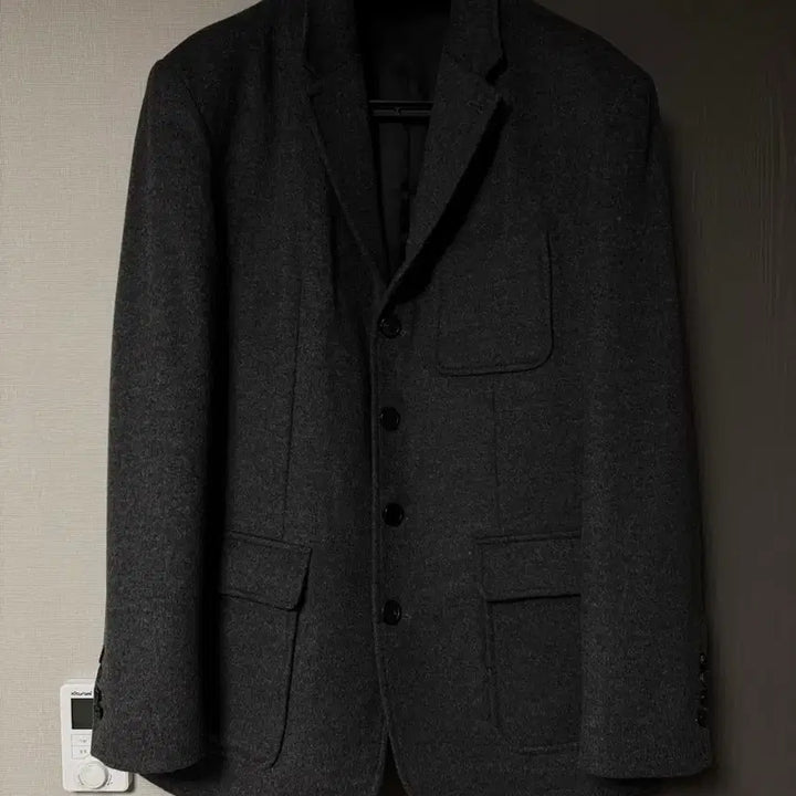 [BUNJANG] STU 4-Button Blazer Charcoal L / STU 4버튼 블레이저 L