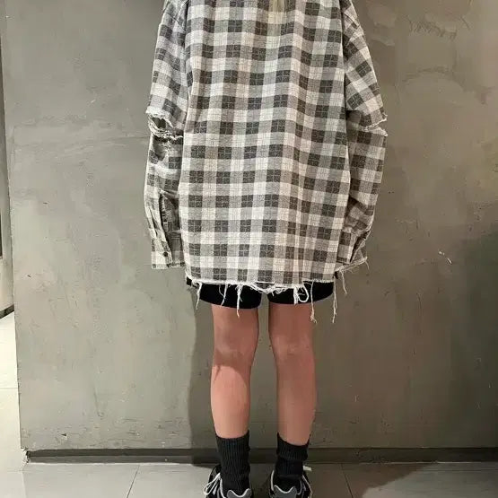 [BUNJANG] Standalone Checkered Shirt / 스탠드얼론 체크 셔츠