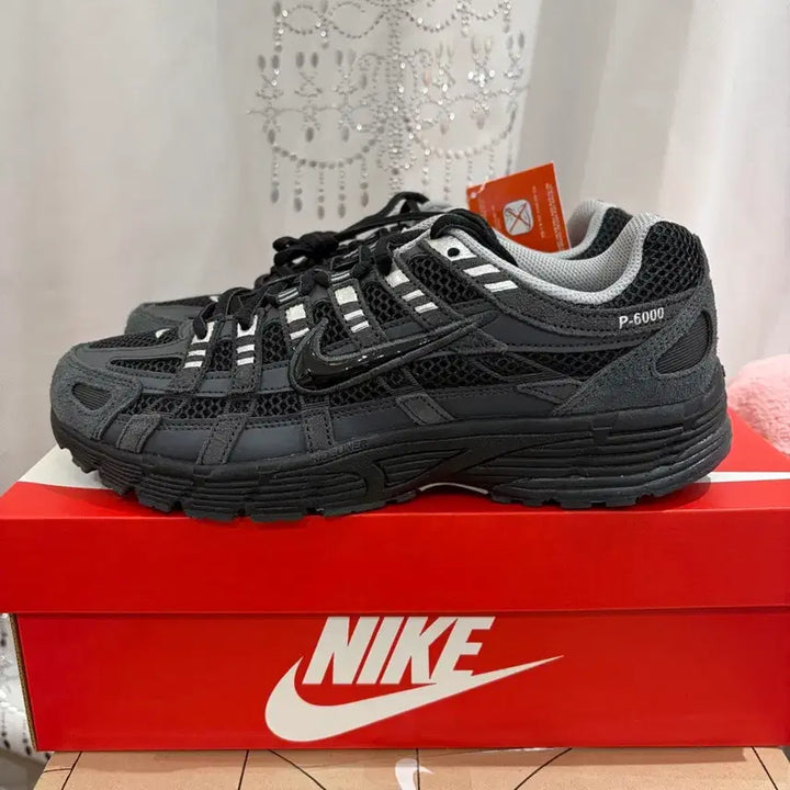 [BUNJANG] Nike P-6000 Suede Running Shoes 270 / 나이키 런닝화 운동화 P-6000 스웨이드 270