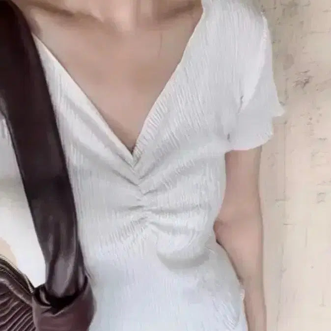 [BUNJANG] Bote Na Tiel Pleated Top / 보떼나뛰렐 플리츠 탑