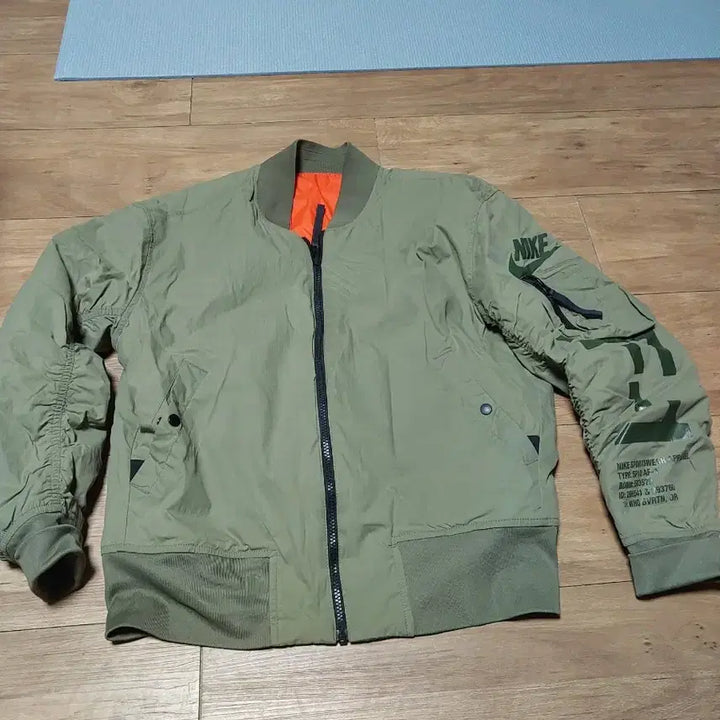 [BUNJANG] Nike Reversible Bomber Jacket Size 95 / 나이키 양면 항공점퍼95