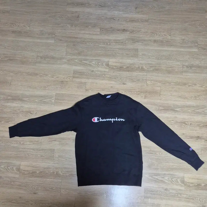 [BUNJANG] Champion Black Sweatshirt XXL / 챔피온 블랙 맨투맨 xxl사이즈 (105사이즈)