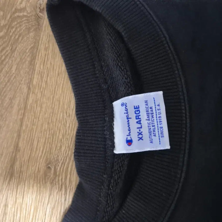[BUNJANG] Champion Black Sweatshirt XXL / 챔피온 블랙 맨투맨 xxl사이즈 (105사이즈)