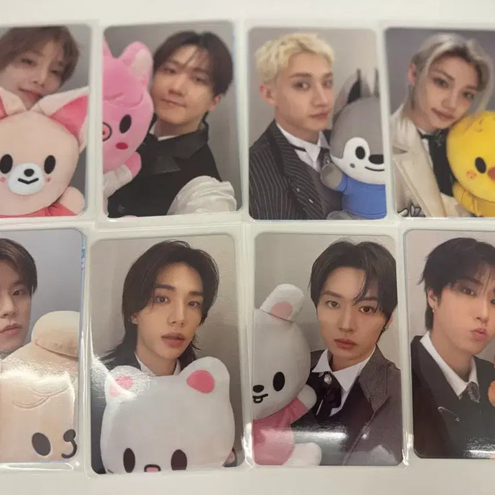 [BUNJANG] Stray Kids SKZOO Popup Photocard Bundle Set (8 pcs) / 스트레이키즈 스키주 성수 팝업 포카 일괄 8장