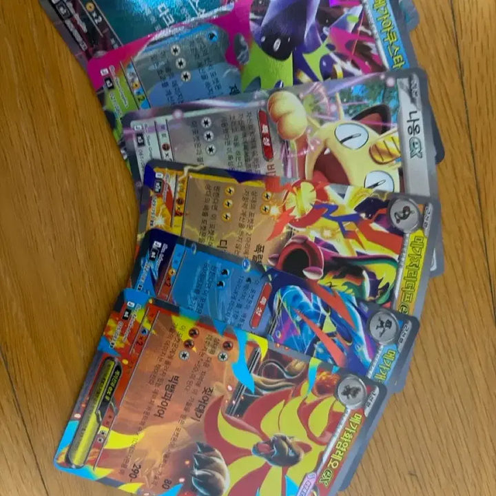 [BUNJANG] Pikachu &amp; Zekrom GX HR, SR, AR, RR Card Set / 피카츄 제크로무GX,코르니의 기합 HR, SR 3장,AR 4장 RR 6장