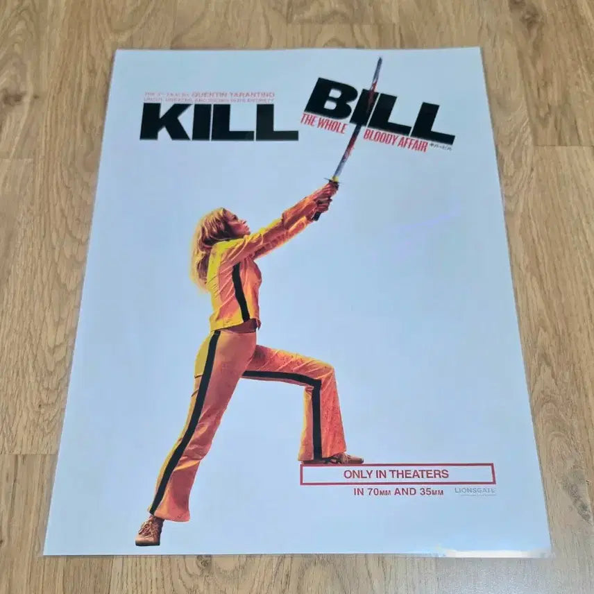 [BUNJANG] Kill Bill: The Whole Bloody Affair Saturday Poster (A3) / <킬 빌 : 더 홀 블러디 어페어> 새터데이 포스터 (A3)