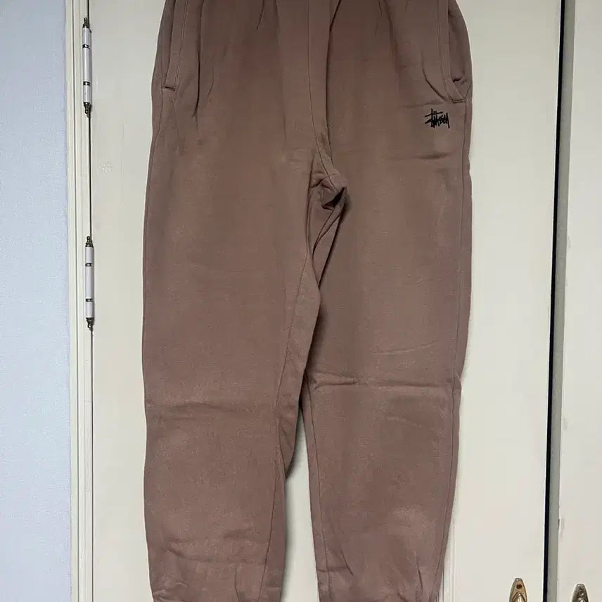 [BUNJANG] Stussy Logo Sweatpants Brown 30 / [30] 스투시 로고 스웻팬츠 브라운