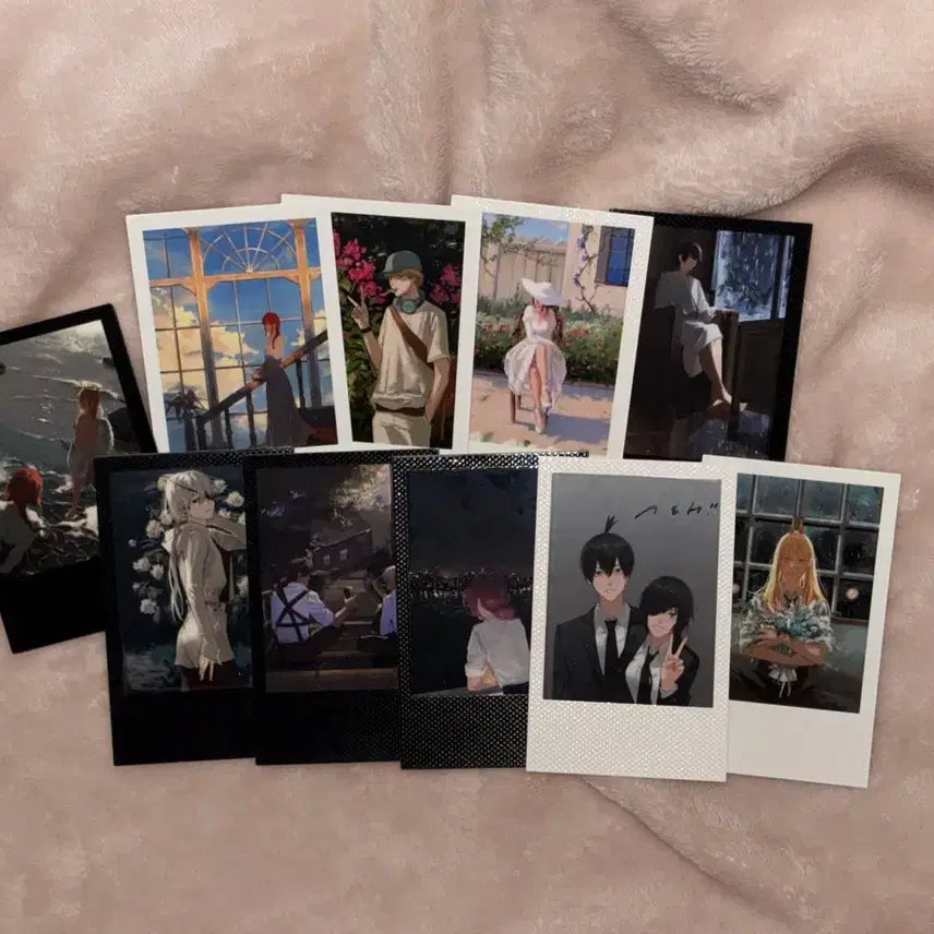 [BUNJANG] Chainsaw Man Polaroids Photocards Set / 체인소맨 폴라 포카
