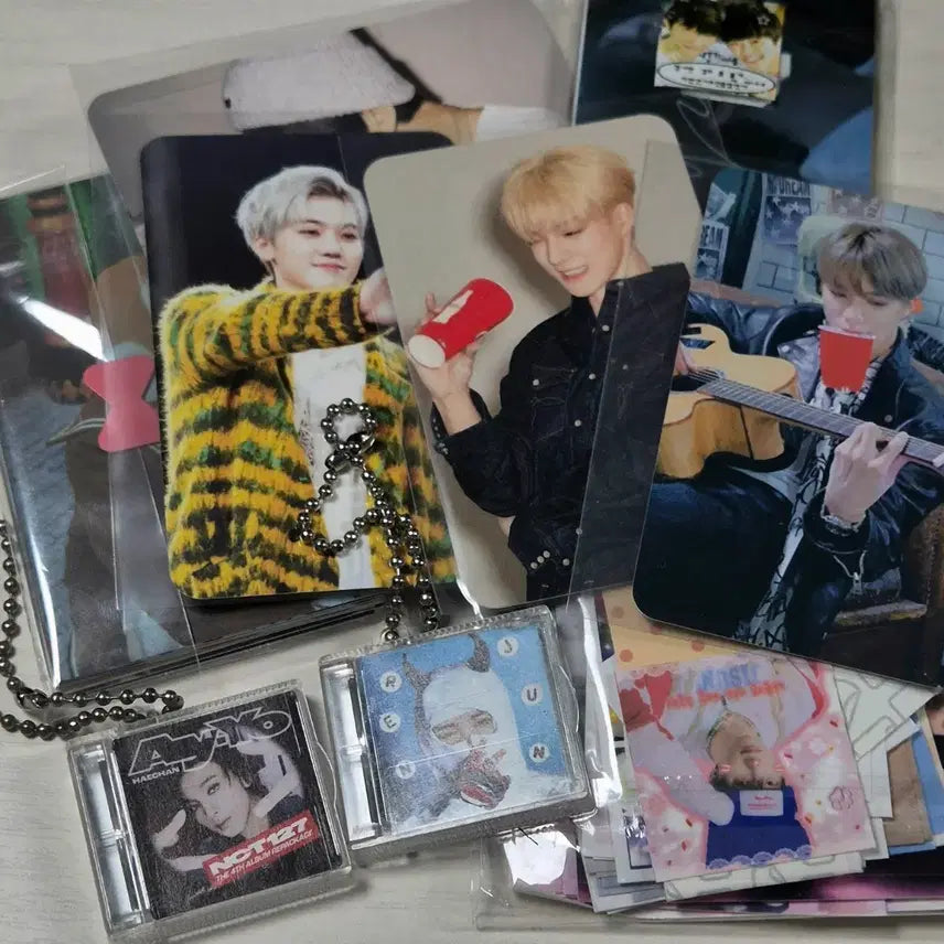 [BUNJANG] NCT Haechan &amp; Renjun Smini Bundle Set with Extras / 엔시티 스미니+비공굿 탈덕 처분