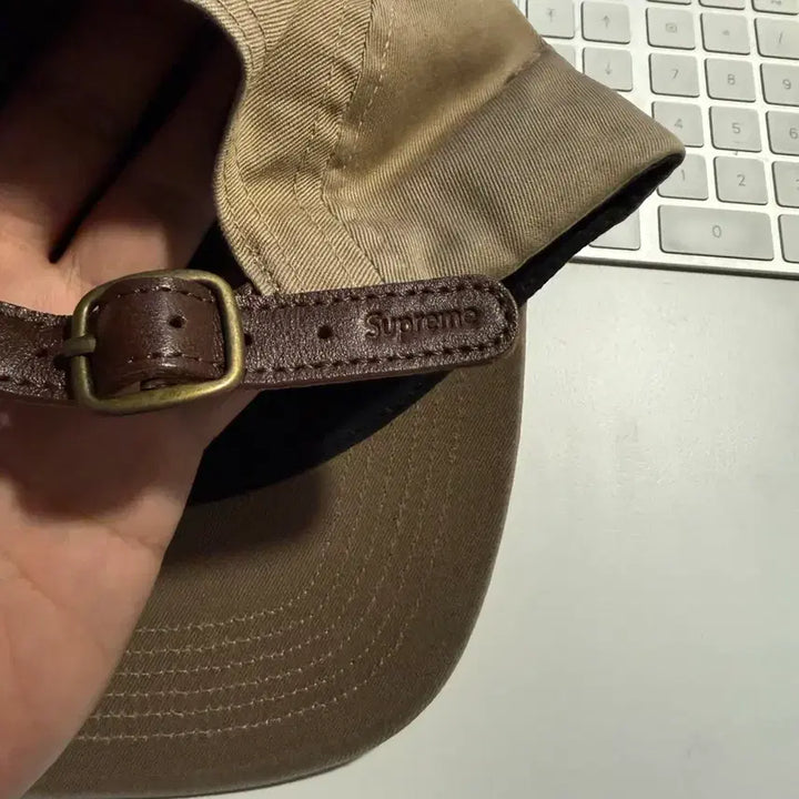 [BUNJANG] Supreme Washed Chino Twill Camp Cap (Tan) / 슈프림 워시드 치노 트윌 캠프캡 (탄 컬러)