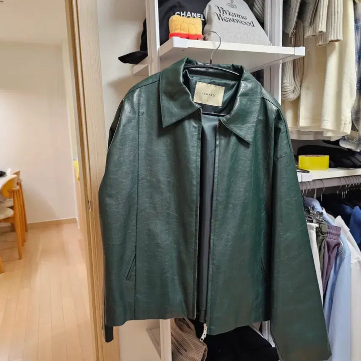 [BUNJANG] Lemad Vegan Leather Jacket Size 2 / 르마드 비건레더 자켓(2사이즈)