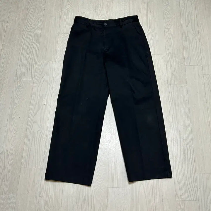[BUNJANG] Molskin Semi Wide Pants Black / [L] 247시리즈 몰스킨 세미와이드 팬츠 블랙