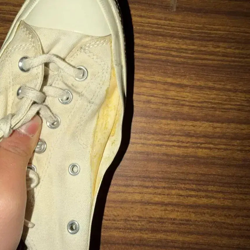 [BUNJANG] Comme des Garçons Converse Canvas Shoes / 꼼데가르송 컨버스