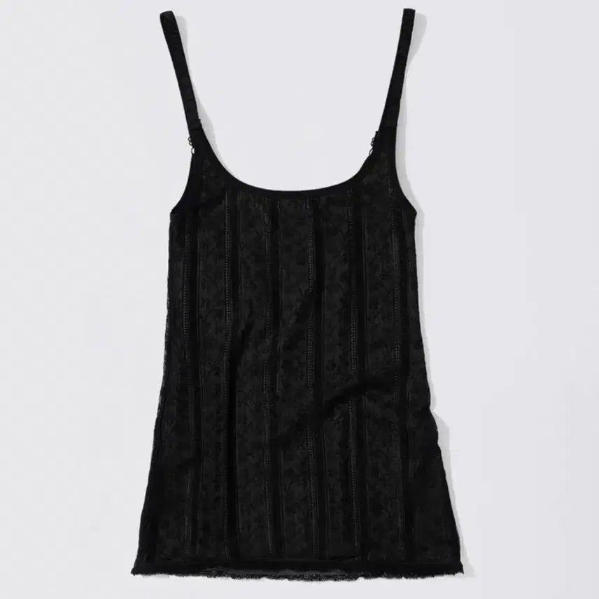 [BUNJANG] Sculptor Cottage Mini Slip Dress Black / 스컬프터 Cottage Mini Slip Black