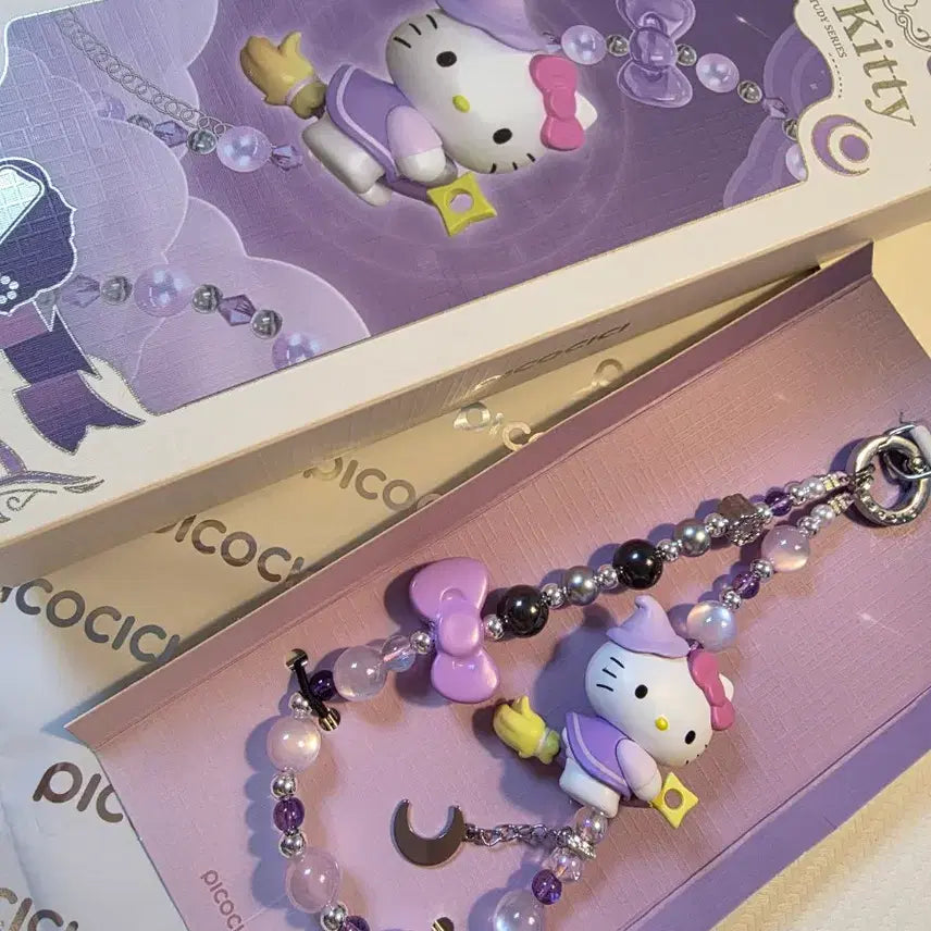 [BUNJANG] Sanrio Hello Kitty Magician Charm Phone Strap / 키티 핸드폰 스트랩