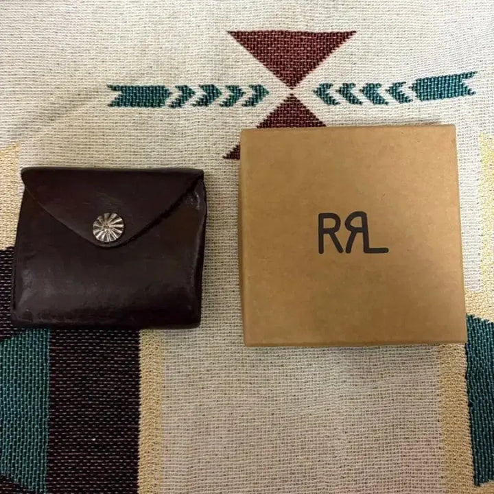 [BUNJANG] RRL Coin Pouch Wallet / RRL 더블알엘 콘초지갑