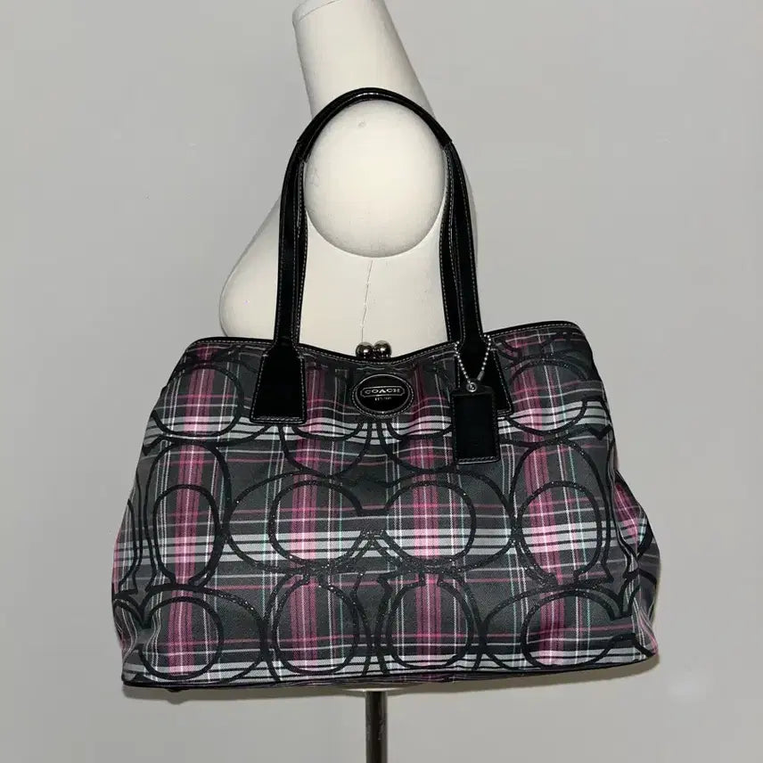 [BUNJANG] Coach 2000s Check Shoulder Bag / 2000ss Coach Check Shoulder bag