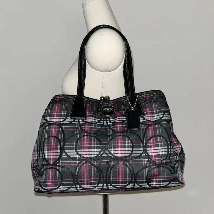 [BUNJANG] Coach 2000s Check Shoulder Bag / 2000ss Coach Check Shoulder bag