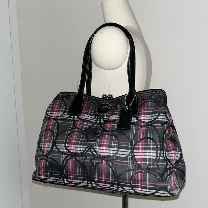 [BUNJANG] Coach 2000s Check Shoulder Bag / 2000ss Coach Check Shoulder bag