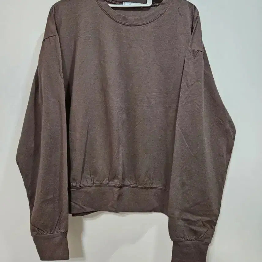 [BUNJANG] Brown Sweatshirt T-shirt / 브라운 맨투맨 티셔츠