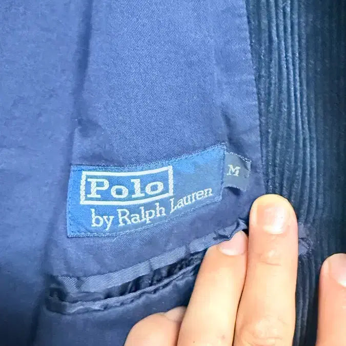 [BUNJANG] Ralph Lauren Navy Corduroy Jacket / 랄프로렌 코듀로이 자켓 (네이비)