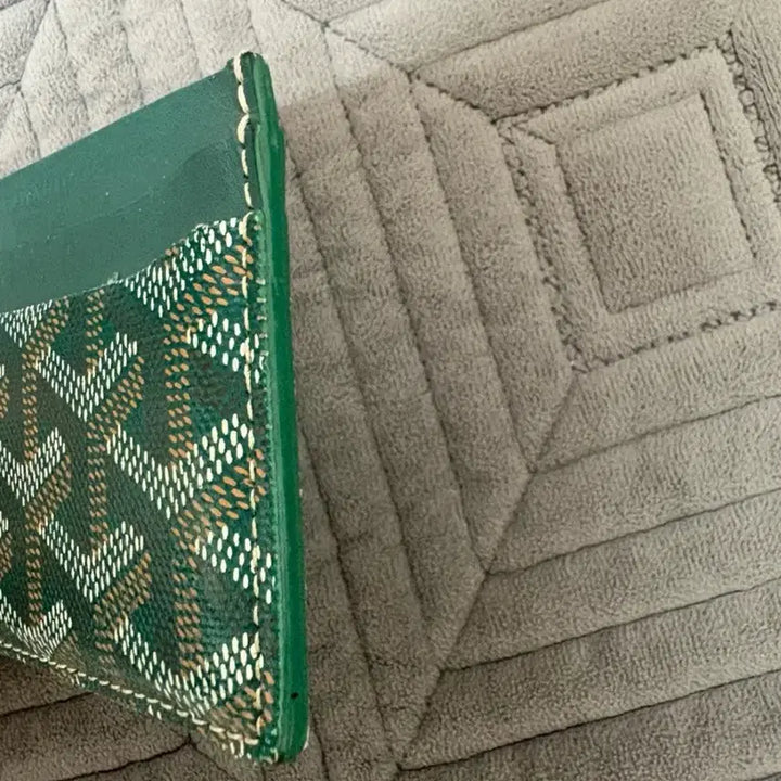 [BUNJANG] Goyard Card Holder Green / 고야드 카드지갑