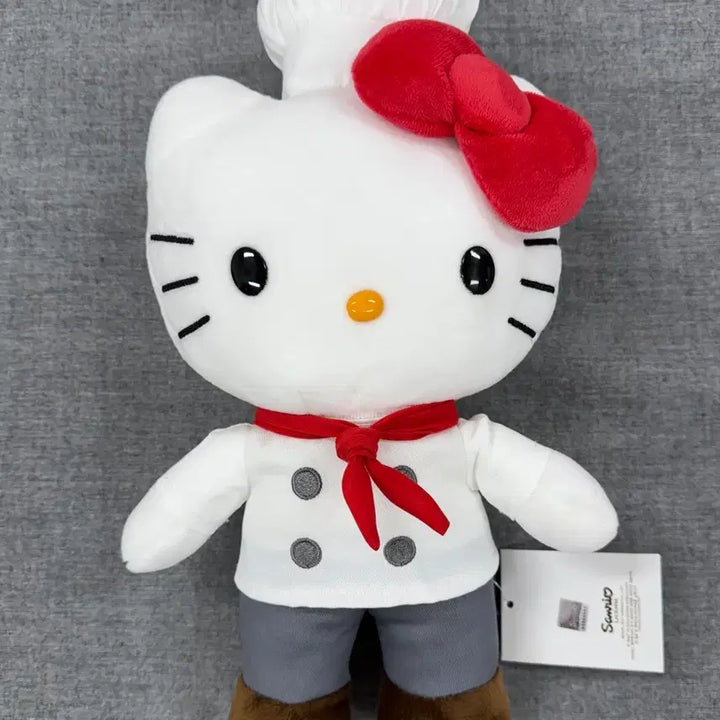 [BUNJANG] Sanrio Hello Kitty Chef Plush Doll / 새상품) 키티 요리사 인형
